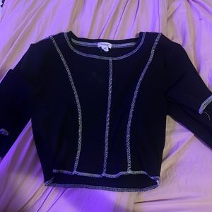 Long sleeve garage top